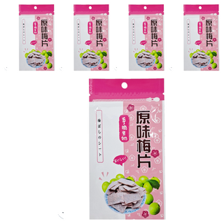 手摘果物 原味梅片, 15g, 5包