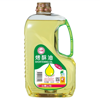 台糖 烤酥油 國內唯一以黃豆煉製而成 耐炸油 煎炒油炸皆宜, 2L, 1瓶