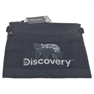 Discovery 極輕機能SACOCHE斜背包 IVAN, 北極熊黑, 25.5 x 0.5 x 20.5cm