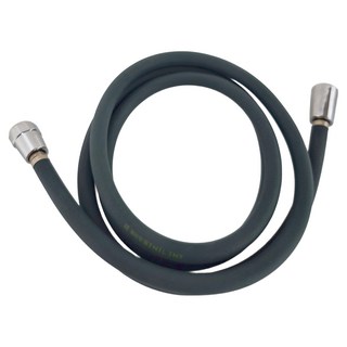 AQUADUO 高級型無扭結軟管 PVC淋浴水管 360度旋轉 防漏水設計, 2m, 深綠色