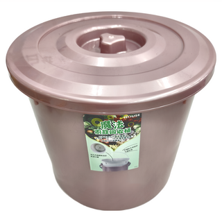 HOUSE 好室喵 13L 魔法廚餘回收桶 粉色, 300 x 272mm, 1個