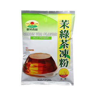 FAIRSEN 惠昇食品 茉綠茶凍粉, SGS檢驗合格，台灣製造，全素可用，美食無負擔, 1kg, 1包