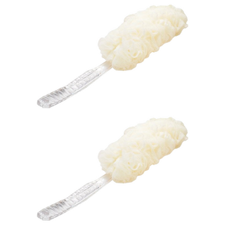 KEYTOSS 詰朵斯 專利泡泡沐浴刷(長) 人體工學三度空間柔感設計, 裸色, 1支, 2支