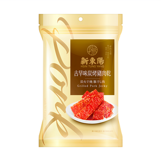 新東陽 古早味炭烤豬肉乾, 100g, 獨立包裝，方便攜帶，台灣製造, 1包