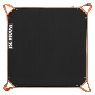 Chill Outdoor ISE 多功能防火布, 黑色橘邊