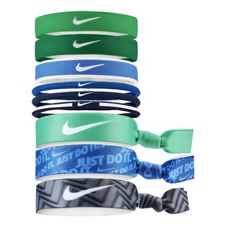 NIKE 耐吉 混搭式髮帶9件組, 多色, 1組