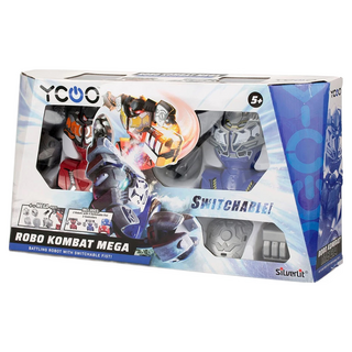 SiLverLit 銀輝 武裝決鬥機器人, 可替換拳頭, 遙控對戰, 親子玩具, 1盒