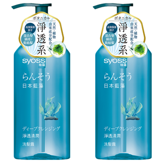 syoss 絲蘊 淨透清潤洗髮露 日本藍藻 天然植物成分, 420ml, 2瓶