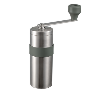 HARIO 好璃奧 V60戶外用金屬磨豆機 130 x 47 x 160mm 300g, O-VMM-1-HSV, 1個