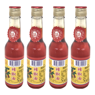 蜂牌 辣椒油 中, 200g, 4瓶