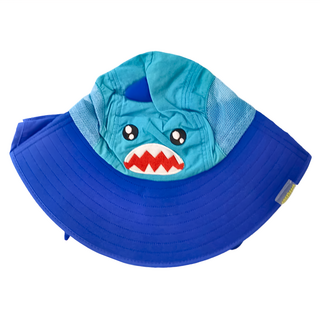 Wild Peak 野峰 韓版兒童遮陽帽-立體鯊魚 100%聚酯纖維
