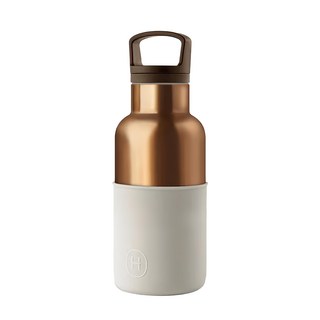 HYDY 保溫瓶 360ml 雙層不鏽鋼真空瓶身, 古銅金, 1個