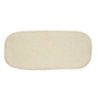 Babee Greens 100%美麗諾羊毛乾爽層尿墊，單層，12.7公分*28公分, 原色, 1條