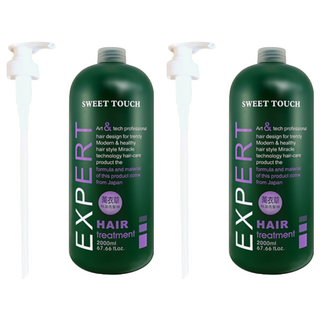 SWEET TOUCH 直覺 職業洗髮精 附壓頭 薰衣草, 2L, 2瓶