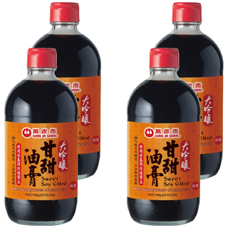 萬家香 大吟釀甘甜油膏 無防腐劑 純釀造不含人工色素, 510g, 4瓶