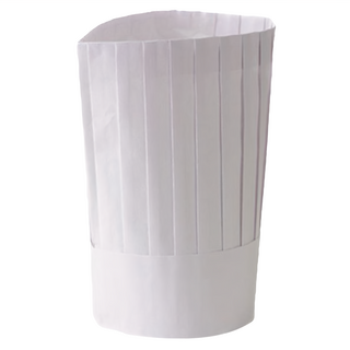 大廚 高冠主廚帽 - 可調式頭圍，高度30cm，100%紙漿, 1X5TA, 1個