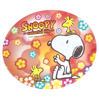 PEANUTS 史努比 繽紛系列 滑鼠墊, 橘色, 1個