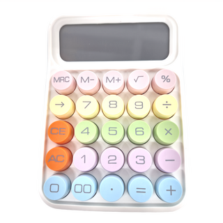 妃妃嚴選 糖果計算機 月光白, 1個