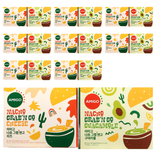 Amigo 玉米脆片 起司沾醬+酪梨奶酪沾醬 Set, 100g, 18盒