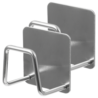 comet 黏貼式不鏽鋼壁掛架, 2個, 混合顏色