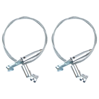 TRENY D吊圖圓輪附鋼索 丸 Set 1個, 2個