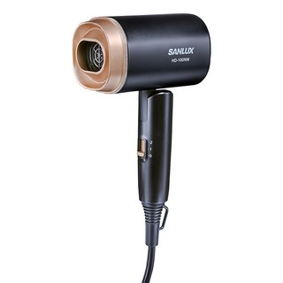 SANLUX 台灣三洋 全電壓摺疊吹風機 HD-100NW 1000W, 黑色