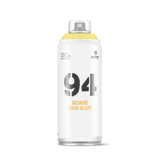 mtn 94噴漆 派對黃 RV-20 霧面 低壓噴漆 DIY 模型 藝術創作, 400ml, 1入