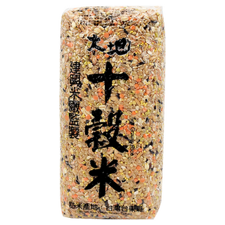 池上多力米 池上大地 十穀米 建國米廠嚴選, 1.5kg, 4包