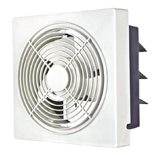 GEN FONG 正豐 百葉窗型通風扇 超薄型多片扇葉設計 防水防灰塵防蚊蟲 排吸兩用, GF-14A