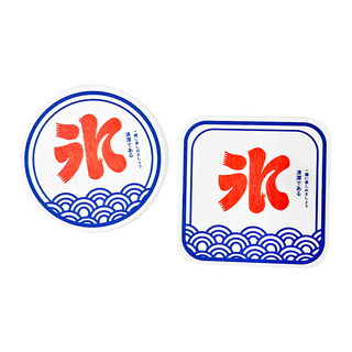 Caldo 卡朵生活 冰涼珪藻土二入組, 紅色 + 白色 + 藍色, 1組