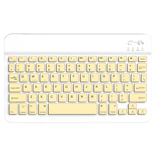 藍芽鍵盤, 黃色, B215, 剪刀腳結構