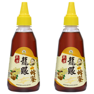 BEE WORLD 蜂蜜世界 嚴選龍眼蜂蜜 350g, 2瓶