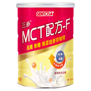 SENTOSA 三多 MCT配方-F，高纖 無糖 無添加麥芽糊精, 250g, 1罐