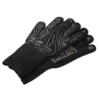 WellHike 玩客 BC阻燃手套, 1雙, 黑色