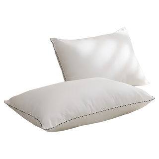 Ishur 伊舒爾 3M防潑水獨立筒枕 50顆袋裝獨立筒 A級纖維透氣棉花 (2個), 45 x 72cm, 1組