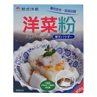 新光洋菜 洋菜粉 高品質好味道, 600g, 1盒