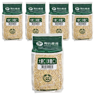 青的農場 大麥仁 (洋薏仁) 天然素食, 550g, 5包