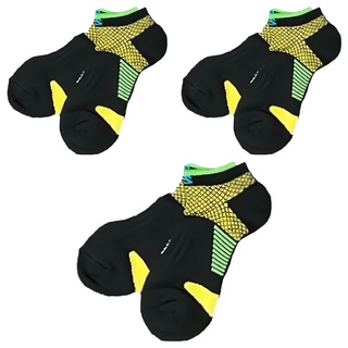 WILDPEAK 野峰戶外 壓力運動機能踝襪 3雙 材質: 70%棉 5%尼龍 10%彈性纖維 15%橡膠