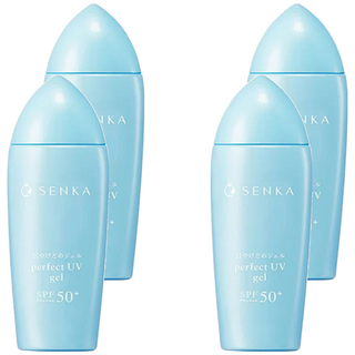 SENKA 專科 台灣公司貨 全效水感防曬水凝乳, 80ml, 4瓶