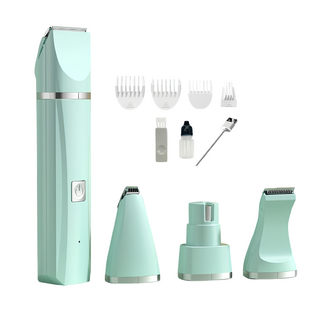 四合一寵物電剪, 1組, 綠色