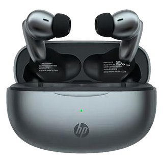 hp 惠普 真無線防水藍牙耳機 H10I, 薄霧灰