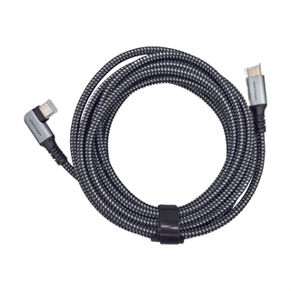 VEnTIOn 威迅 TAZ系列 USB 3.0 C公對C公彎頭VR傳輸線, 3米, 60W, 3m, 鋁合金, 1個