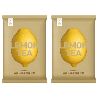 開元食品 鮮摘味檸檬風味紅茶, 冷熱沖調皆可, 粉質細易溶解, 1.02kg, 1袋, 2袋