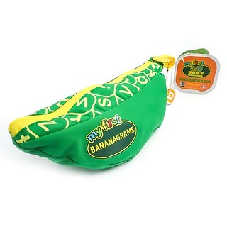 BANANAGRAMS 香蕉拼字 Set 字母遊戲 綠色香蕉, 初學, 1組