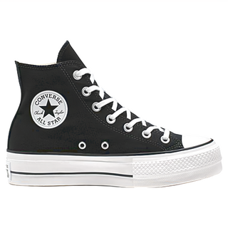 CONVERSE 匡威 Chuck Taylor All Star Lift 帆布鞋 厚底 增高 高筒, 23.5cm, 黑色
