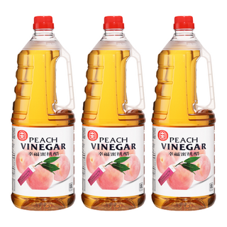 十全 幸福蜜桃醋, 1.8L, 3瓶