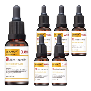 DR.HSIEH 達特醫 20%維生素B3菸鹼醯胺精華 淨化亮白緊緻調理修護 高效萬用性保養, 30ml, 6瓶