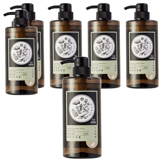 tsaio 上山採藥 咖啡因極淨沐浴露, 600ml, 6瓶