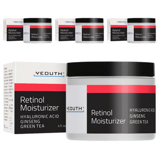 Yeouth A醇全效煥活抗痕晚霜 含玻尿酸 人參 綠茶 30ml, 4盒
