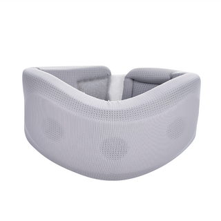 ARUKES 日本頸部支撐舒適帶 灰色 固定脖頸護套 附可拆洗頸套 舒適透氣, L, 1個